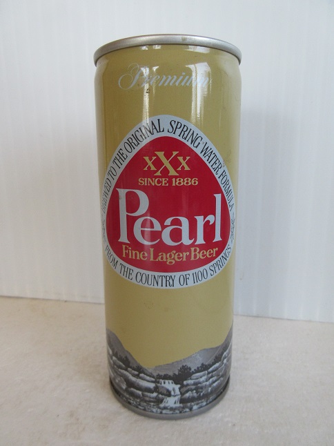 Pearl Fine Lager Beer - Premium - crimped - 16oz - Click Image to Close